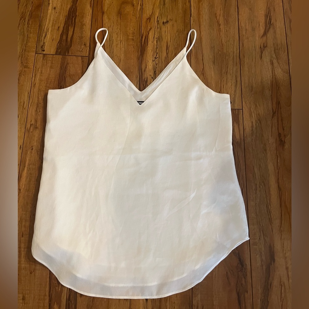 Express White tank NWOT